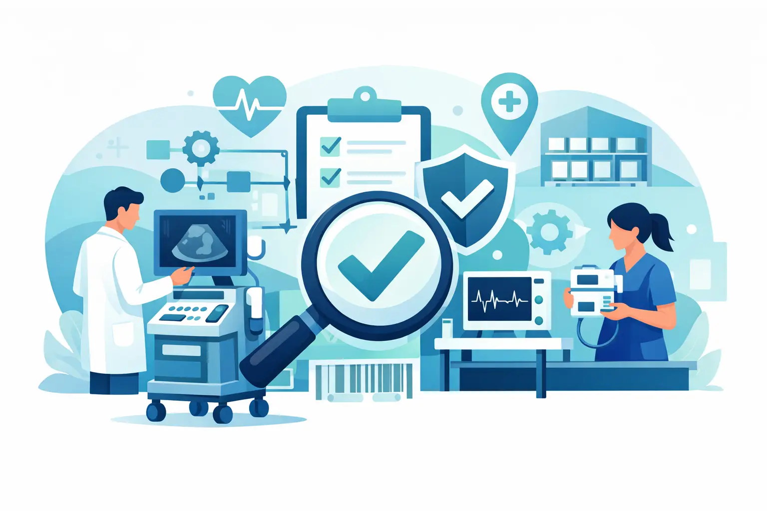 Cómo validar la trazabilidad de equipo médico usado