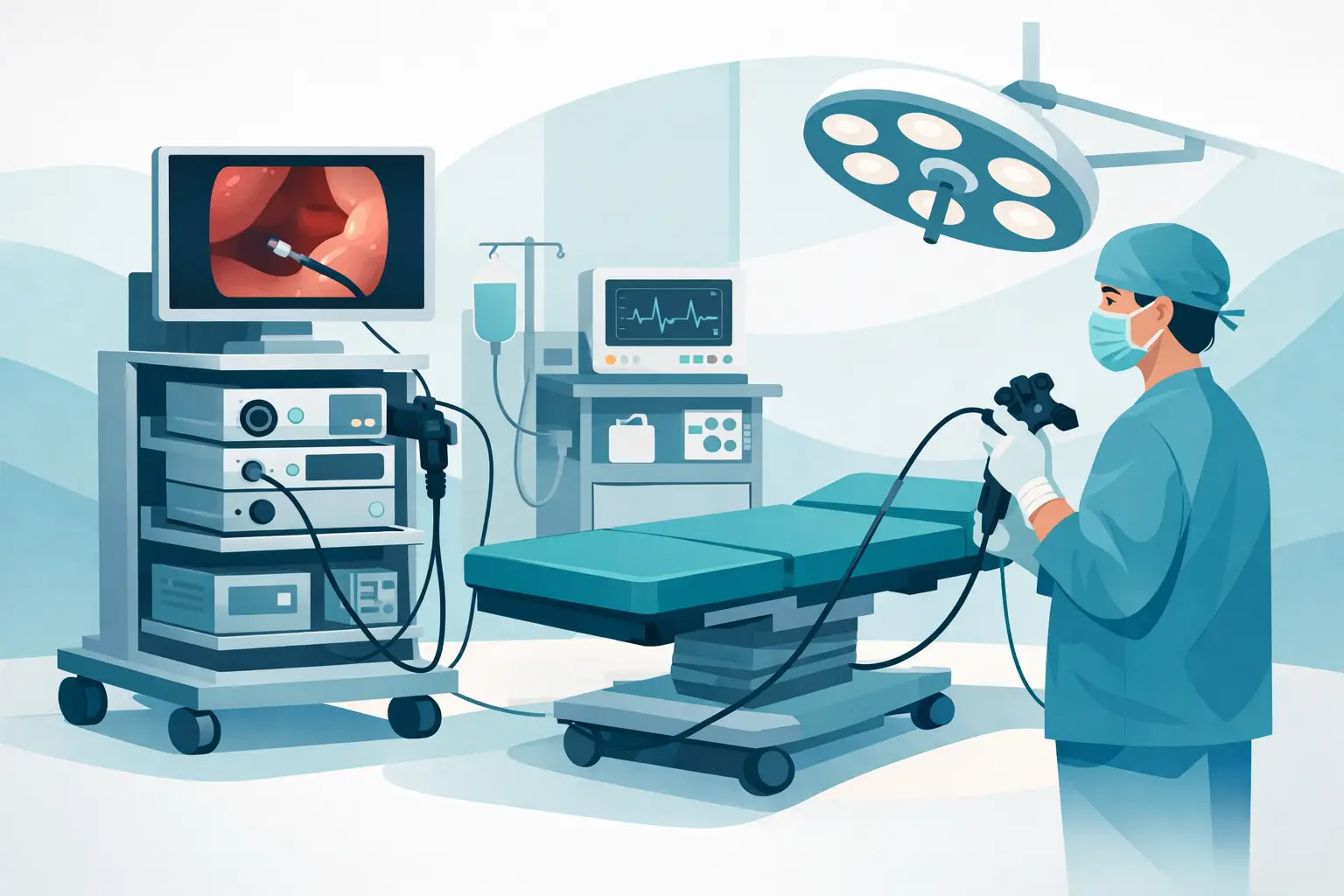 Mejores equipos para cirugía endoscópica ambulatoria